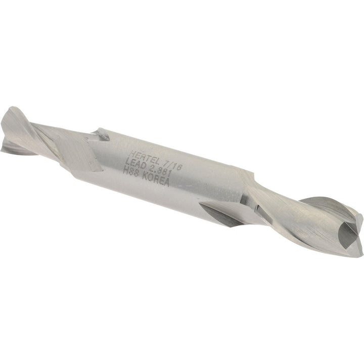 7/16" 2-Flute High Speed Steel Square End Mill - Hertel E1050028