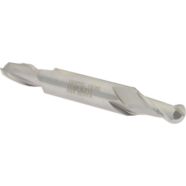 13/32" 2-Flute High Speed Steel Ball End Mill - Hertel E211202601