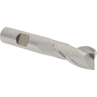 19/32" 2-Flute High Speed Steel Square End Mill - Hertel E1030038