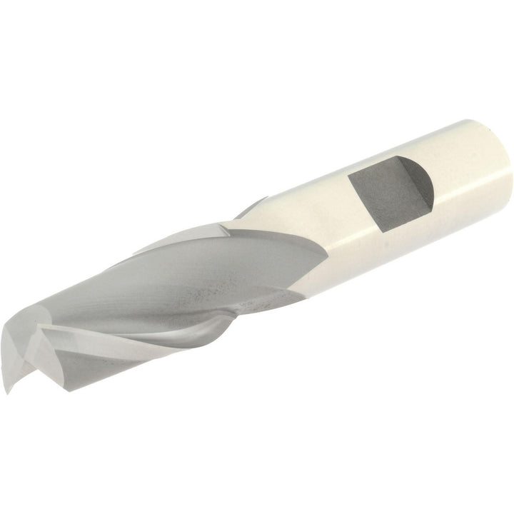 5/8" 2-Flute High Speed Steel Square End Mill - Hertel E1030040