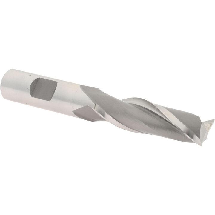 5/8" 2-Flute High Speed Steel Square End Mill - Hertel E1080040