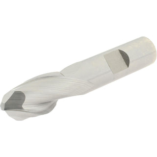 9/16" 2-Flute High Speed Steel Ball End Mill - Hertel E211003601