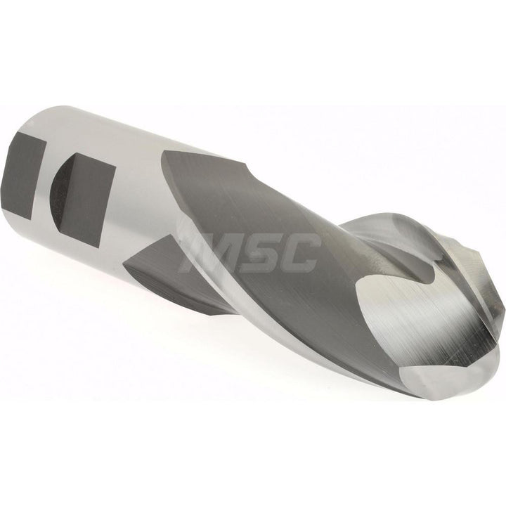 1-1/4" 2-Flute High Speed Steel Ball End Mill - Hertel E211011601