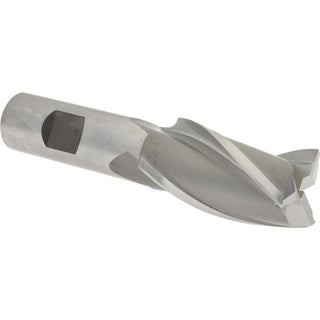 1" 3-Flute High Speed Steel Square End Mill - Hertel E1043964
