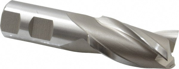 1-1/8" 3-Flute High Speed Steel Square End Mill - Hertel E1043108