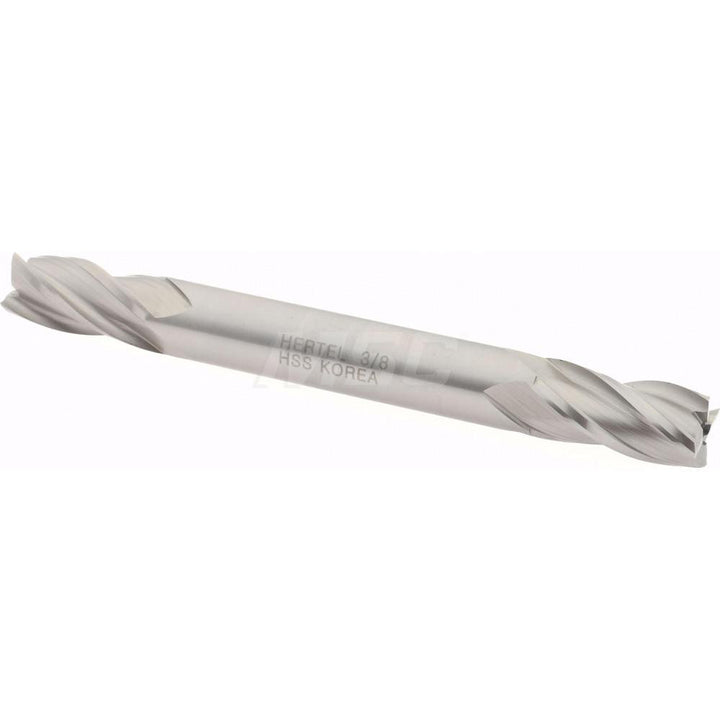 3/8" 4-Flute High Speed Steel Square End Mill - Hertel E1051024