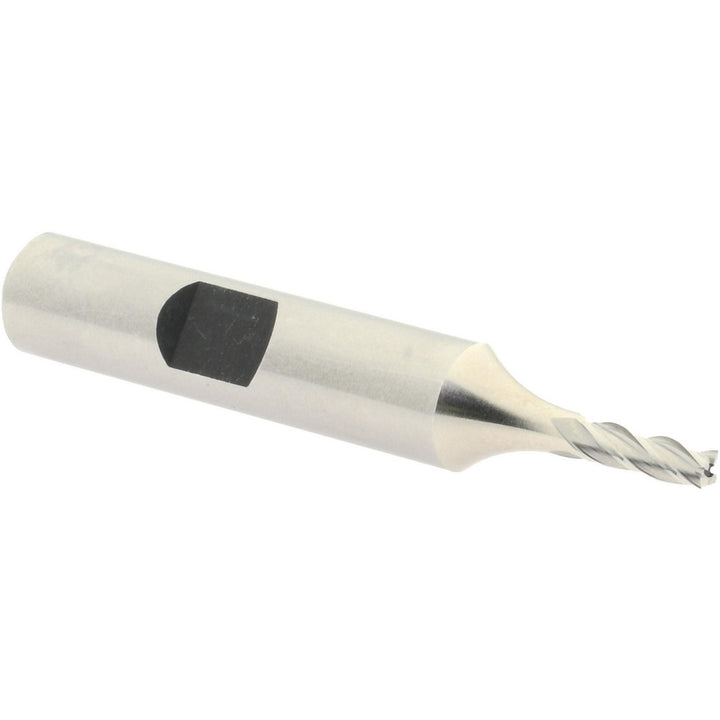 1/8" 4-Flute High Speed Steel Square End Mill - Hertel E1031008