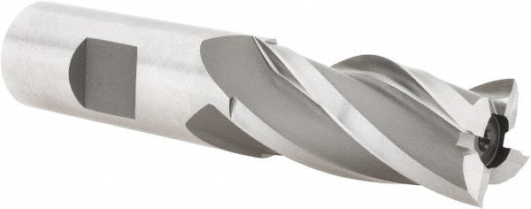 3/4" 4-Flute High Speed Steel Square End Mill - Hertel E103104801