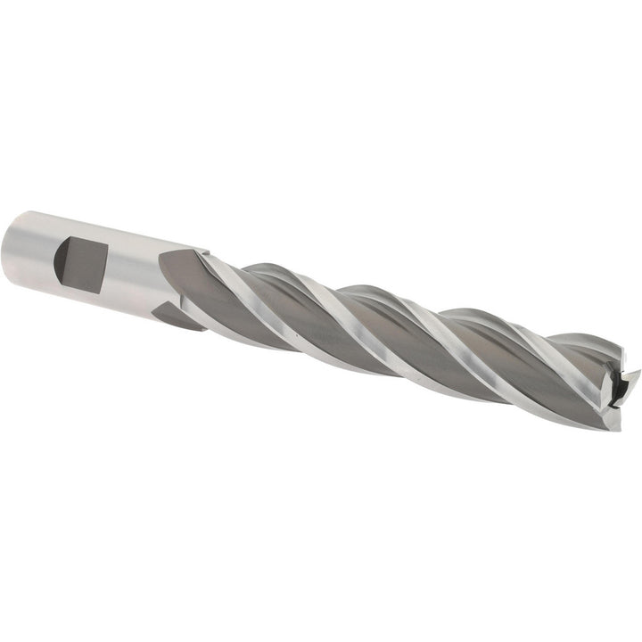 3/4" 4-Flute High Speed Steel Square End Mill - Hertel E1036048