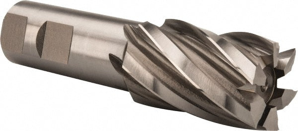 1-1/4" 6-Flute High Speed Steel Square End Mill - Hertel E1032901