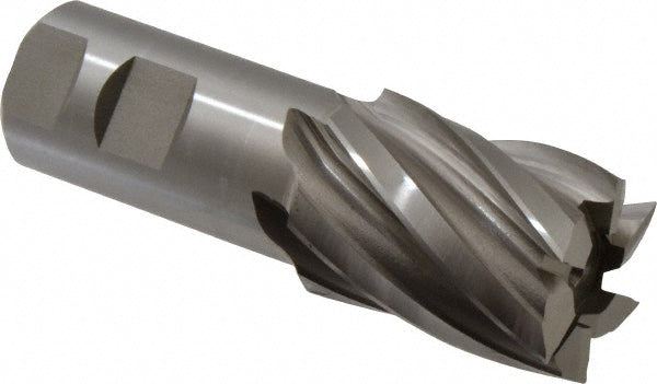 1-1/2" 6-Flute High Speed Steel Square End Mill - Hertel E1032132
