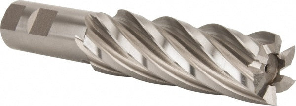 1-1/4" 6-Flute High Speed Steel Square End Mill - Hertel E1035901
