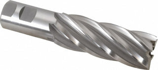 1-1/2" 6-Flute High Speed Steel Square End Mill - Hertel E1035132
