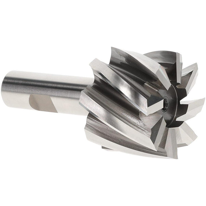 2" 8-Flute High Speed Steel Square End Mill - Hertel E103216403