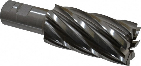2" 8-Flute High Speed Steel Square End Mill - Hertel E103520001
