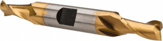9/32" 2-Flute High Speed Steel Square End Mill, TiN - Hertel E8050018