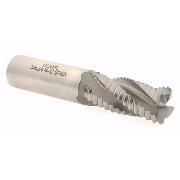 0.75" 4-Flute Cobalt Roughing End Mill - Hertel 41120445