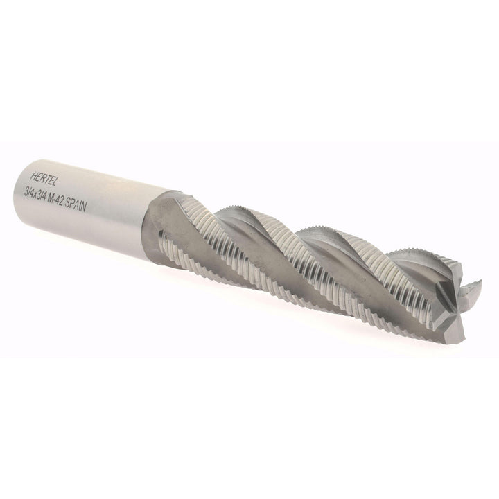 0.75" 4-Flute Cobalt Roughing End Mill - Hertel 41120551
