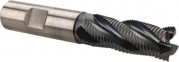 0.6250" 4-Flute Cobalt Single End Mill, TiCN - Hertel 41120759