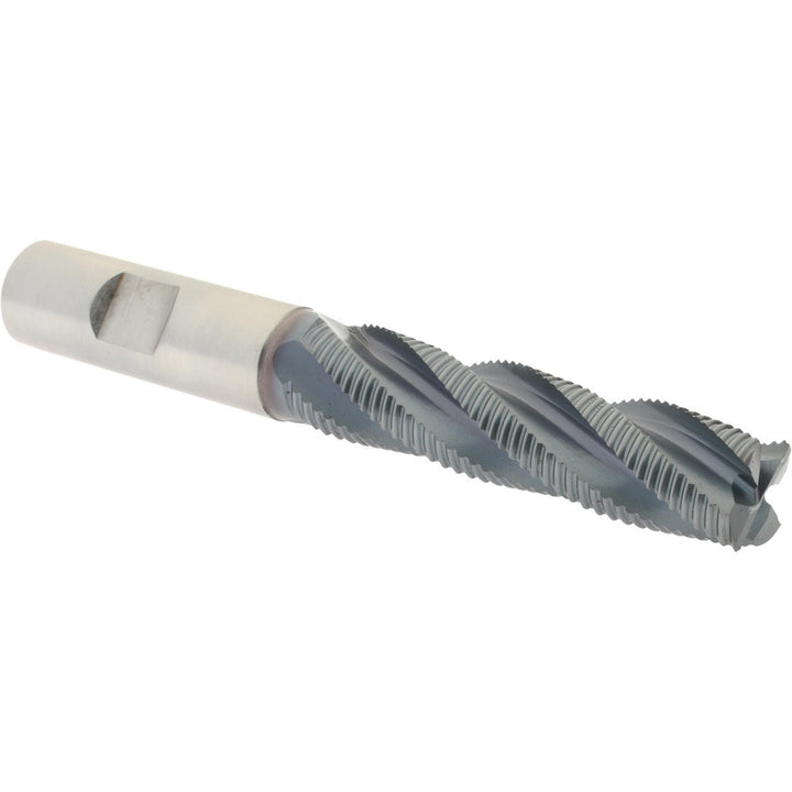 0.6250" 4-Flute Cobalt Single End Mill, TiCN - Hertel 41120767
