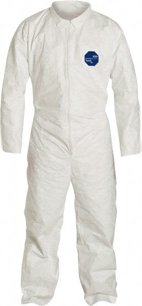5X-Large White Particle Protection Protective Garment - Dupont TY120SWH5X0025NF