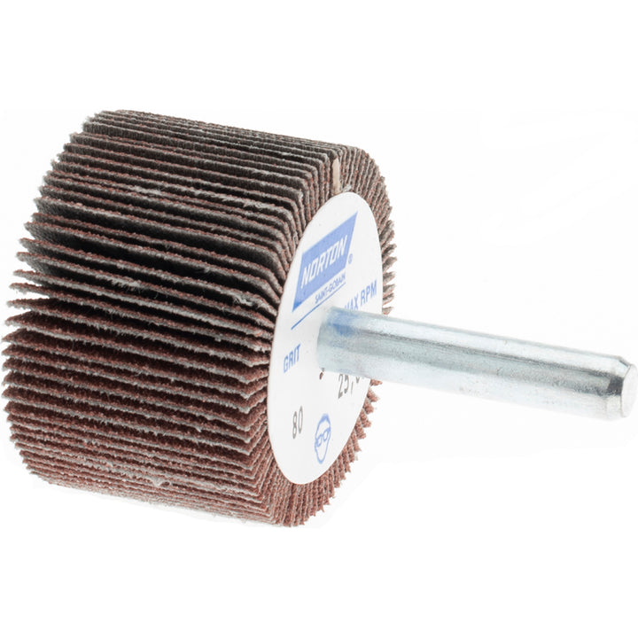 80-Grit Aluminum Oxide Flap Wheel - Norton 63642502593
