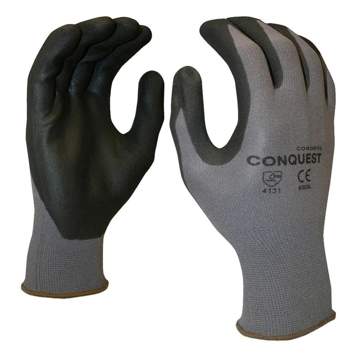 Black; Gray Industrial Gloves - Cordova 6905L