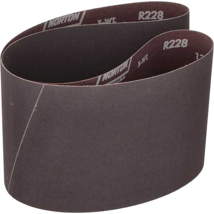 6 x 48" 120-Grit Aluminum Oxide Belt - Norton 78072722560