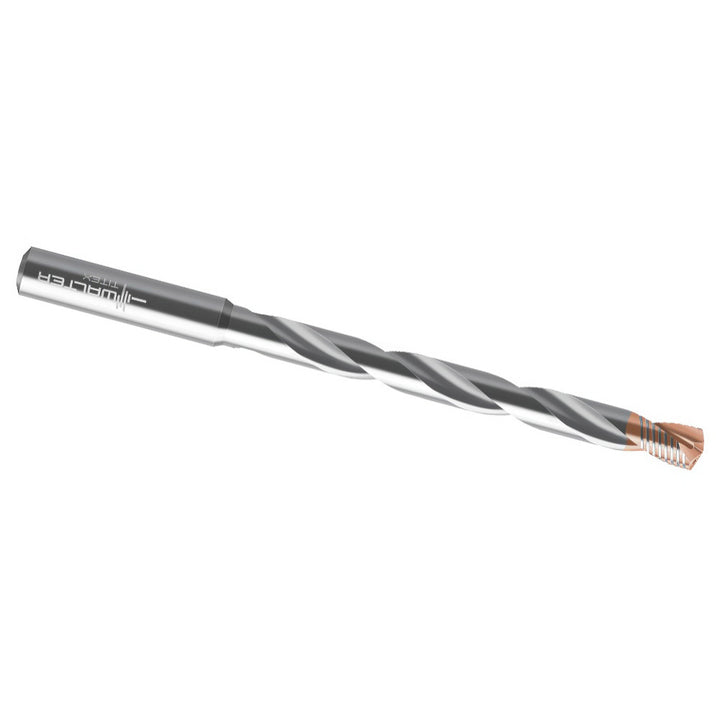 9/16" Solid Carbide Drill Bit, Coated, 140° point - Walter-Titex 6745436