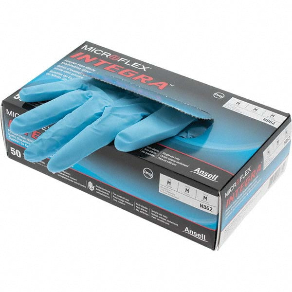 Blue Nitrile Gloves - Ansell N862
