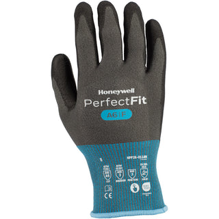 X-Large Gray; Black Tungsten; Carbon; Elastane; HPPE; Polyester; Polyurethane Cut, Puncture & Abrasion-Resistant Gloves - Honeywell NPF26-0118N-10