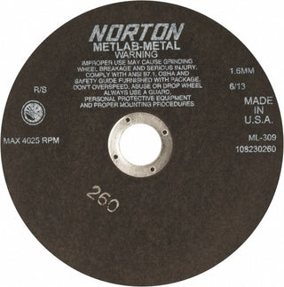 9" Aluminum Oxide Grinding & Cutoff Wheel - Norton 66253117877