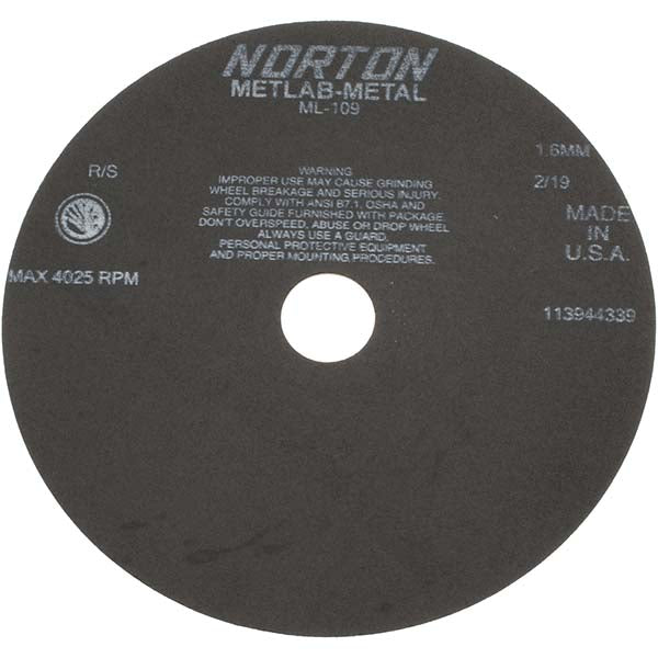 9" Aluminum Oxide Grinding & Cutoff Wheel - Norton 66253117874