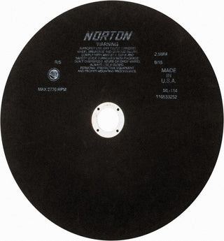 13-3/4" Aluminum Oxide Grinding & Cutoff Wheel - Norton 66253322863