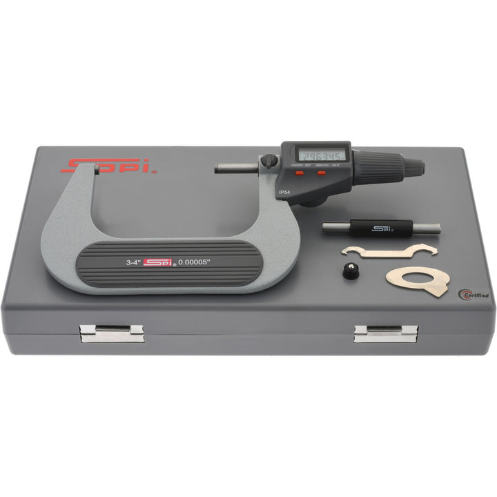 4.0000" Micrometer, 0.000200" accuracy - SPI MS170227013