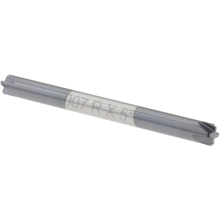 1/8" 4-Flute Solid Carbide Corner Rounding End Mill, AlTiN - Harvey Tool 68007-C3