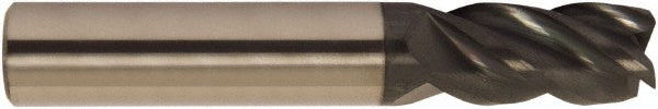 3/4" 4-Flute Solid Carbide Corner Radius End Mill, AlCrTiN - Accupro 310509