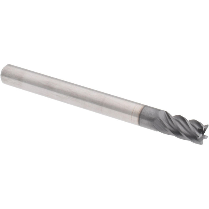 3/16" 5-Flute Solid Carbide Corner Radius End Mill, AlCrTiN - Accupro 311375