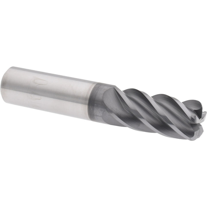 3/4" 5-Flute Solid Carbide Corner Radius End Mill, AlCrTiN - Accupro 311793
