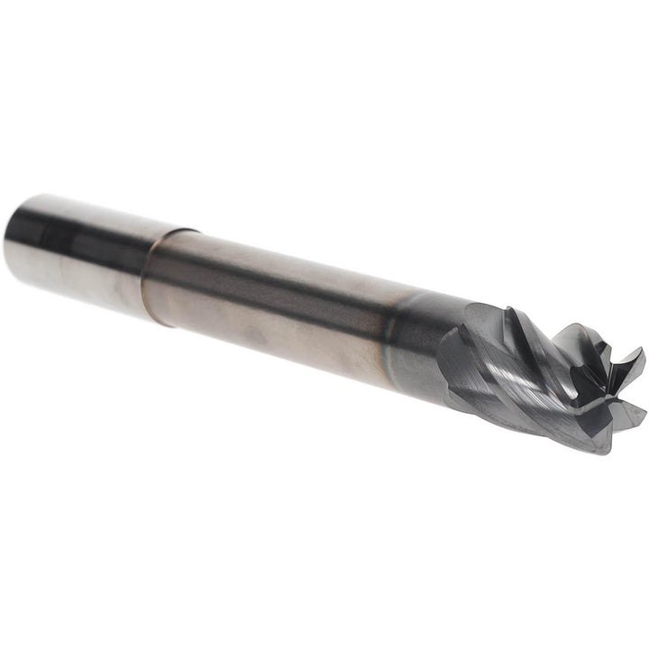 3/4" 5-Flute Solid Carbide Corner Radius End Mill, AlCrTiN - Accupro 312381