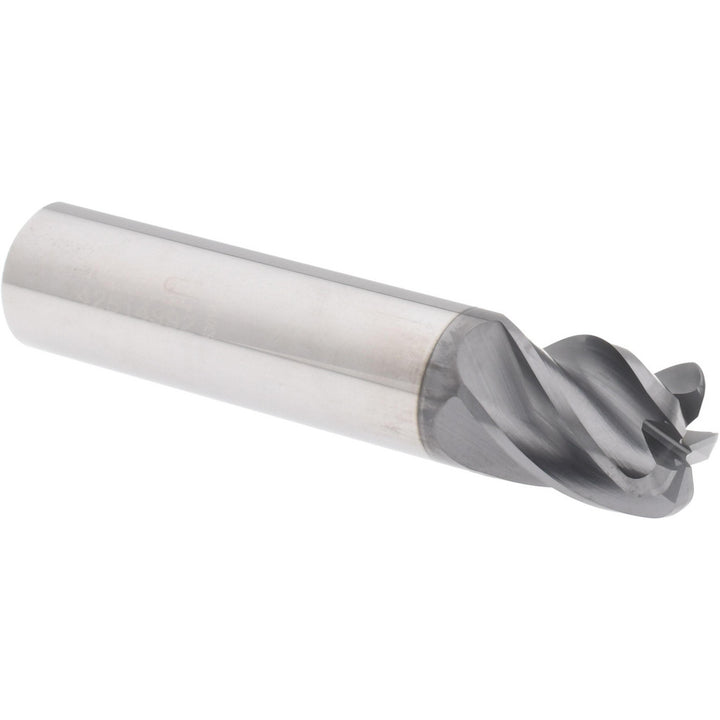5/8" 5-Flute Solid Carbide Corner Radius End Mill, AlCrTiN - Accupro 311705
