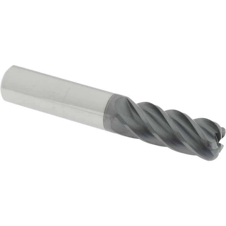 1/2" 5-Flute Solid Carbide Corner Radius End Mill, AlCrTiN - Accupro 311648