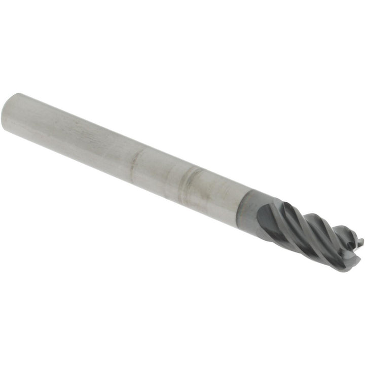 1/4" 5-Flute Solid Carbide Corner Radius End Mill, AlCrTiN - Accupro 311430