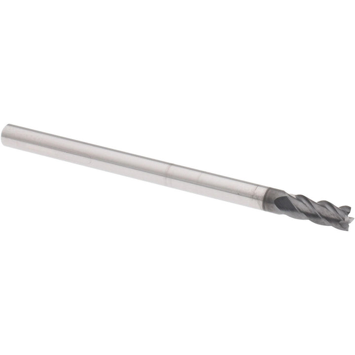 0.1250" 4-Flute Solid Carbide Single End Mill, AlTiCrN - Accupro 310001