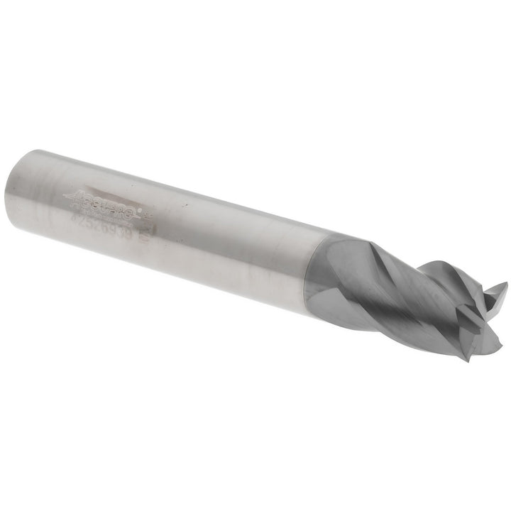 0.3125" 4-Flute Solid Carbide Single End Mill, AlTiCrN - Accupro 310154