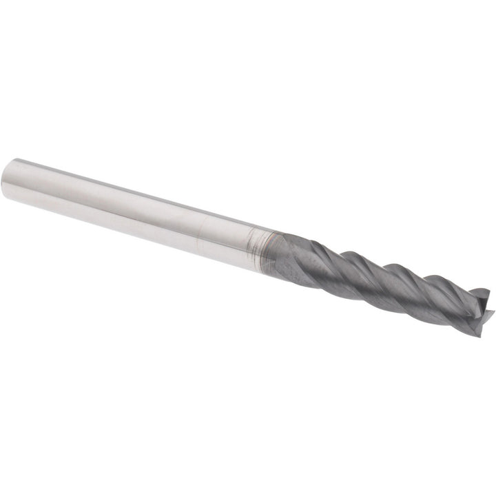 0.2500" 4-Flute Solid Carbide Single End Mill, AlTiCrN - Accupro 310125
