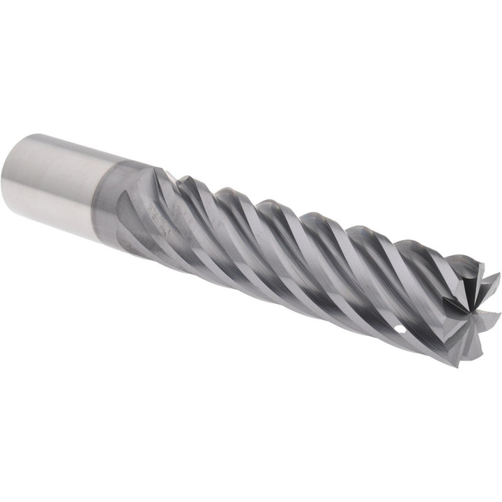 1-1/4" 7-Flute Solid Carbide Square End Mill, AlTiCrN - Accupro 95169821