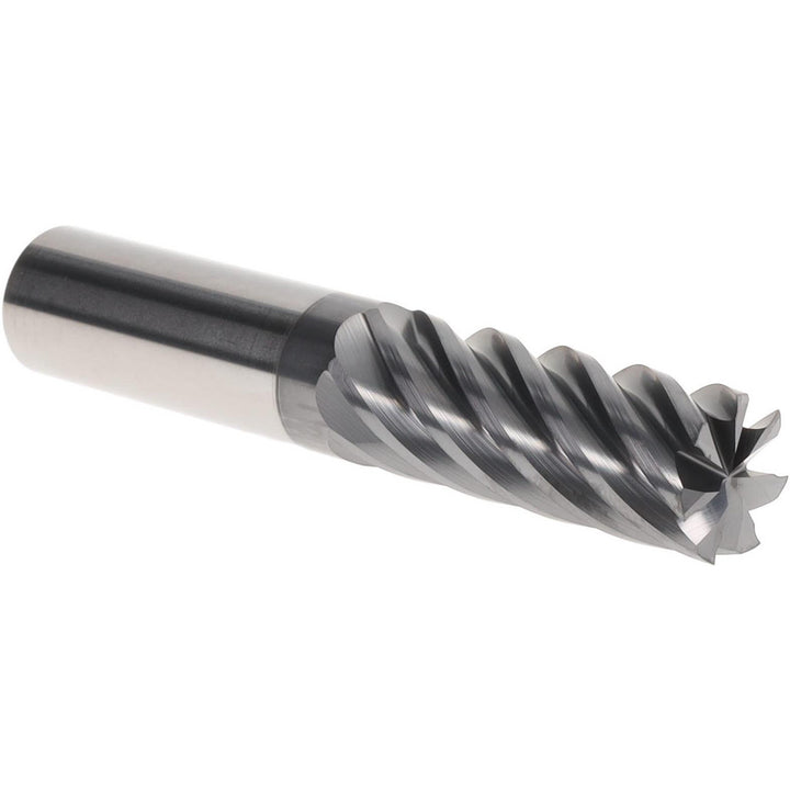 5/8" 7-Flute Solid Carbide Square End Mill, AlTiCrN - Accupro 312679