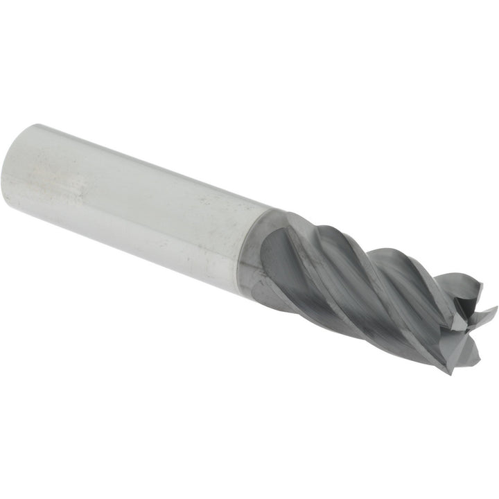 0.6250" 5-Flute Solid Carbide Single End Mill, AlTiCrN - Accupro 311708