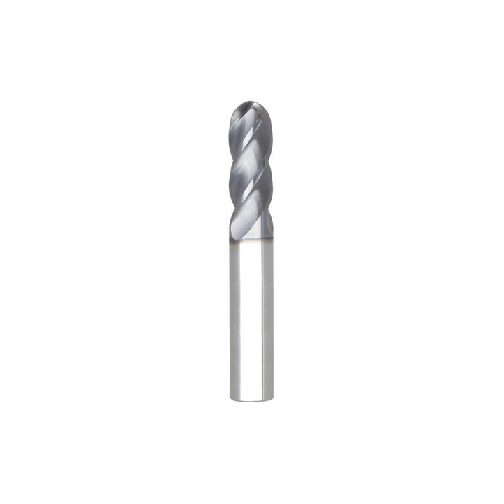 1/8" 4-Flute Solid Carbide Ball End Mill, AlTiN - Seco 03083808